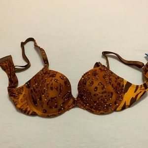 NWOT Marciano rhinestone bra-32A